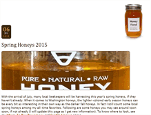 Tablet Screenshot of honeyfiend.com